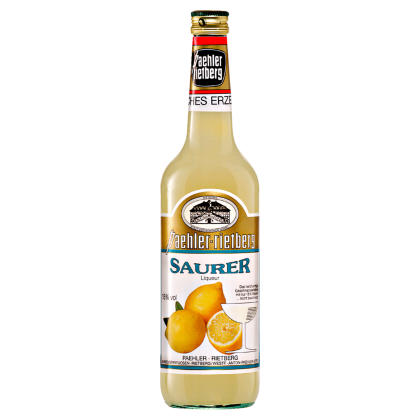 Paehler-Rietberg Saurer Liqueur 0,7l